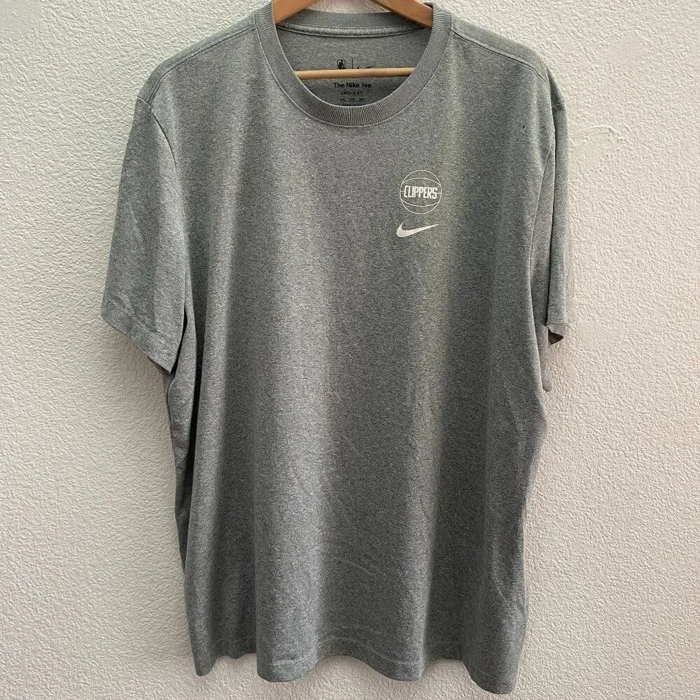 Los Angeles Clippers Basketbal NBA The Nike Tee DRI-FIT T-Shirt Men's 2XL